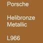 Preview: Porsche, Helibronze Metallic, L966.